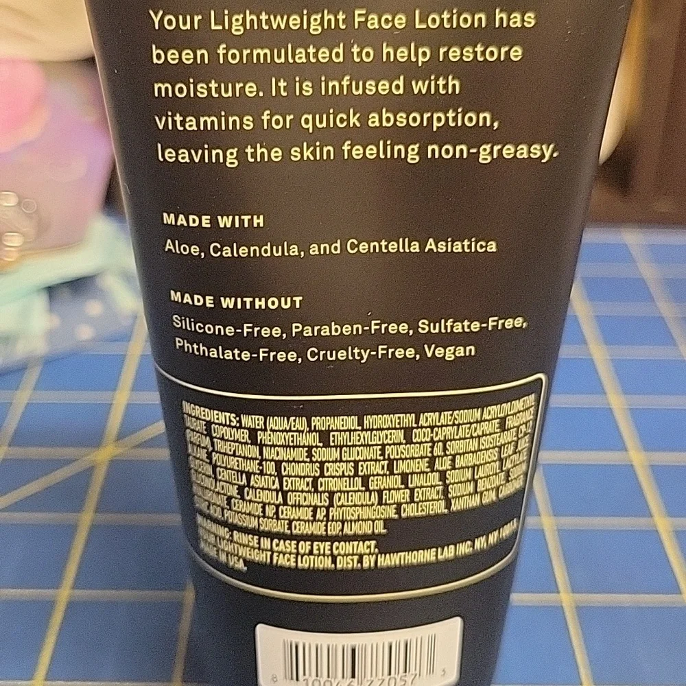 Hawthorne Lightweight Face Lotion 118ml New Sealed Tube